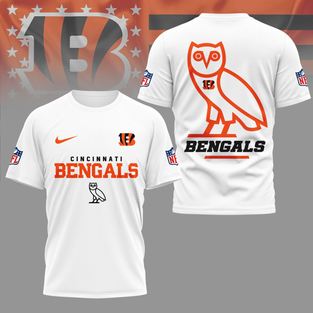 Cincinnati Bengals | Premium NFL and OVO 3D Shirt