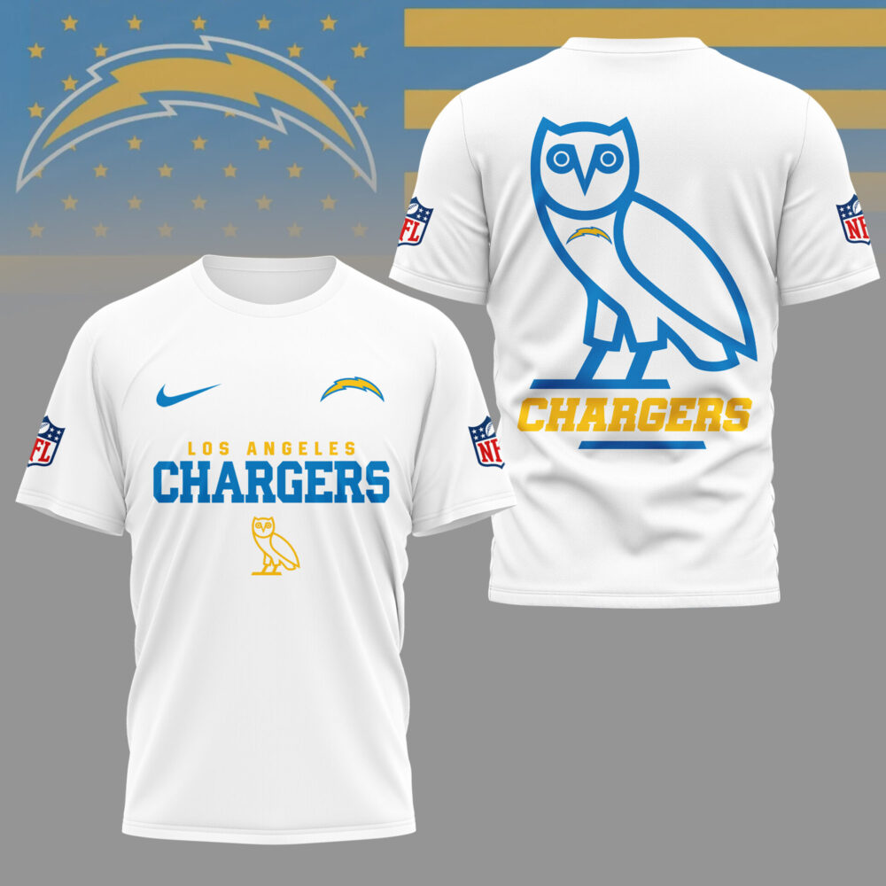 Los Angeles Chargers | Premium NFL and OVO 3D Shirt