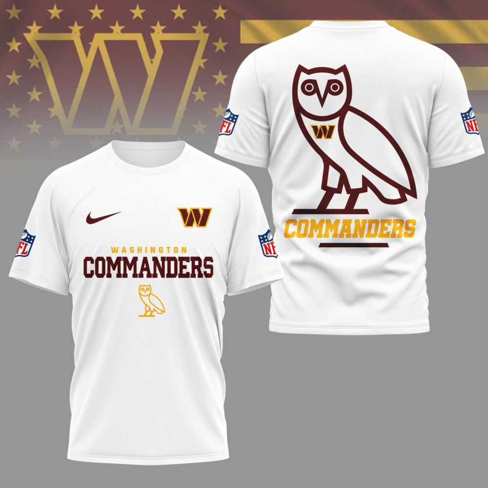 Washington Commanders | Premium NFL and OVO 3D Shirt