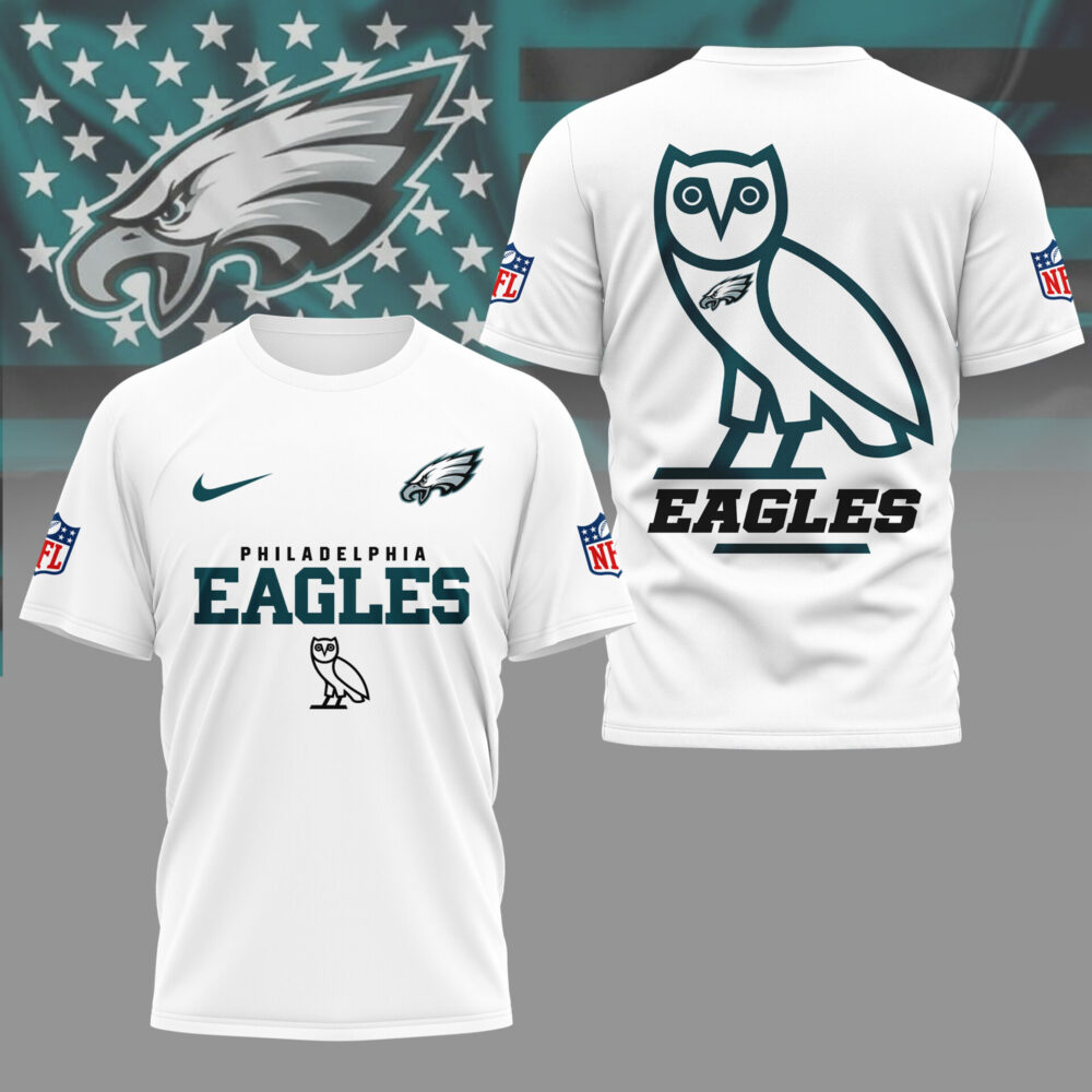 Philadelphia Eagles | Premium NFL and OVO 3D Shirt