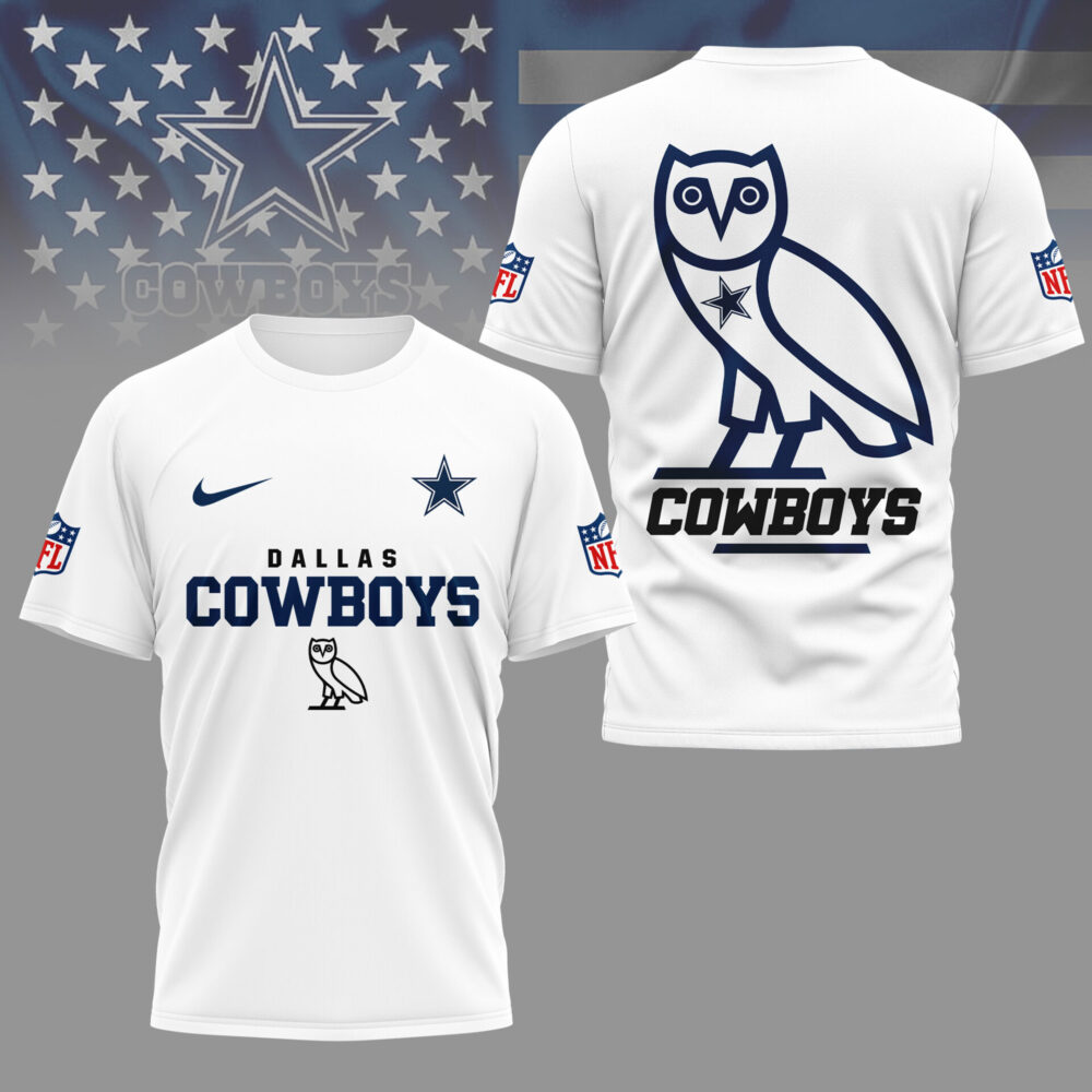 Dallas Cowboys | Premium NFL and OVO 3D Shirt