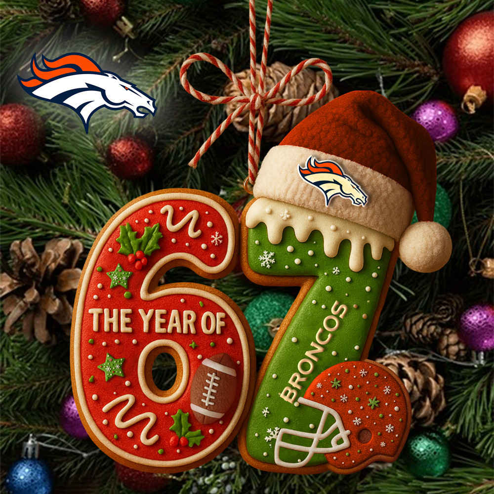 Denver Broncos | Premium NFL 67 Hanging Ornament