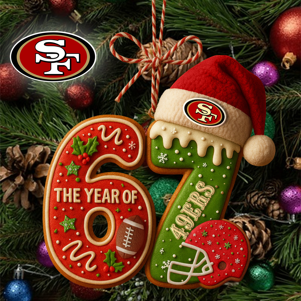 San Francisco 49ers | Premium NFL 67 Hanging Ornament