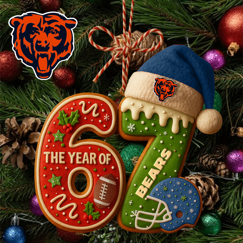 Chicago Bears | Premium NFL 67 Hanging Ornament