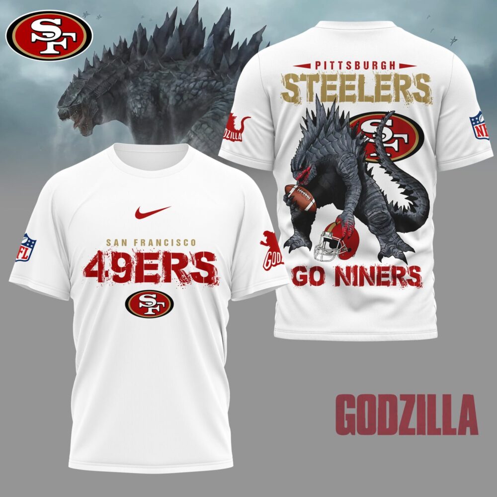 San Francisco 49ers | Premium NFL Godzilla Football Shirt NY