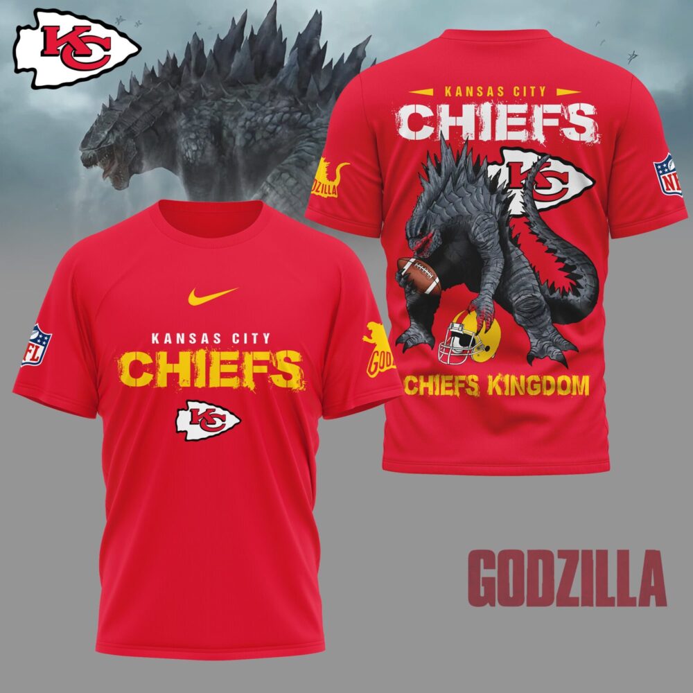 Kansas City Chiefs | Premium NFL Godzilla Football Shirt NY