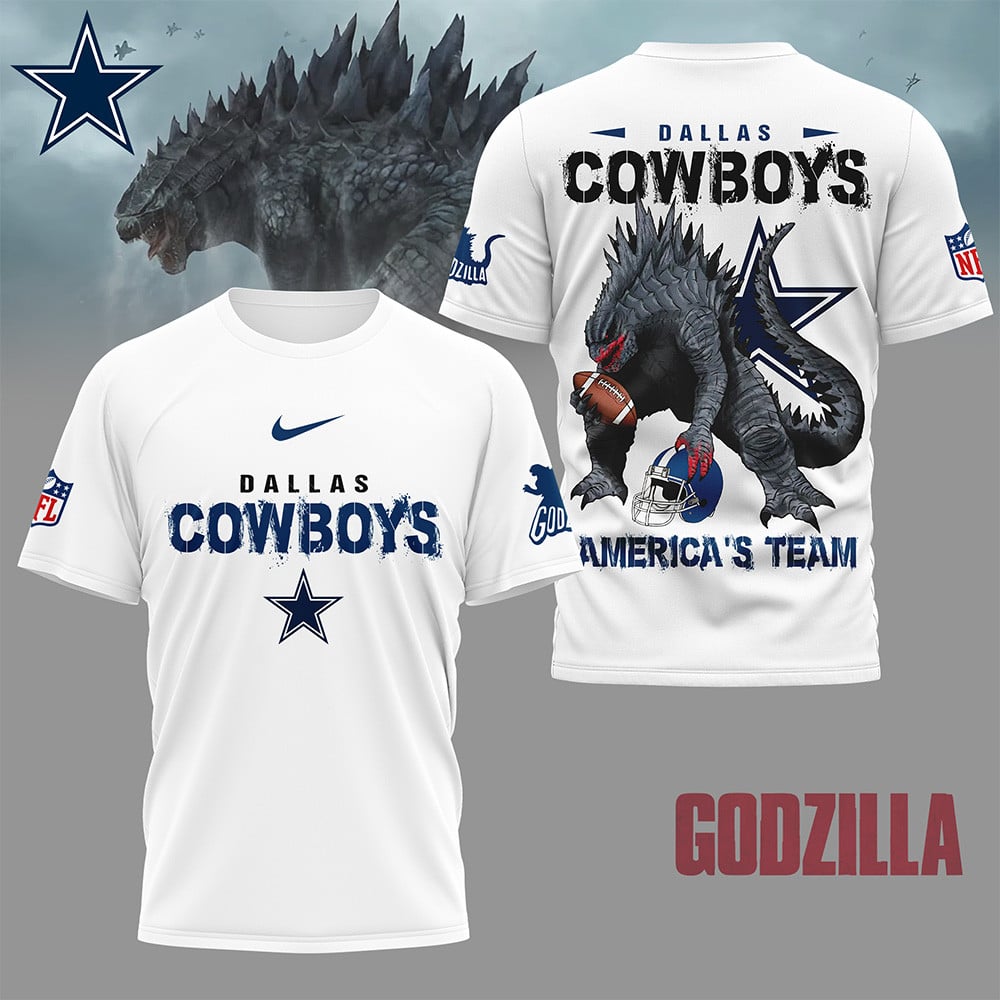 Dallas Cowboys | Premium NFL Godzilla Football Shirt NY