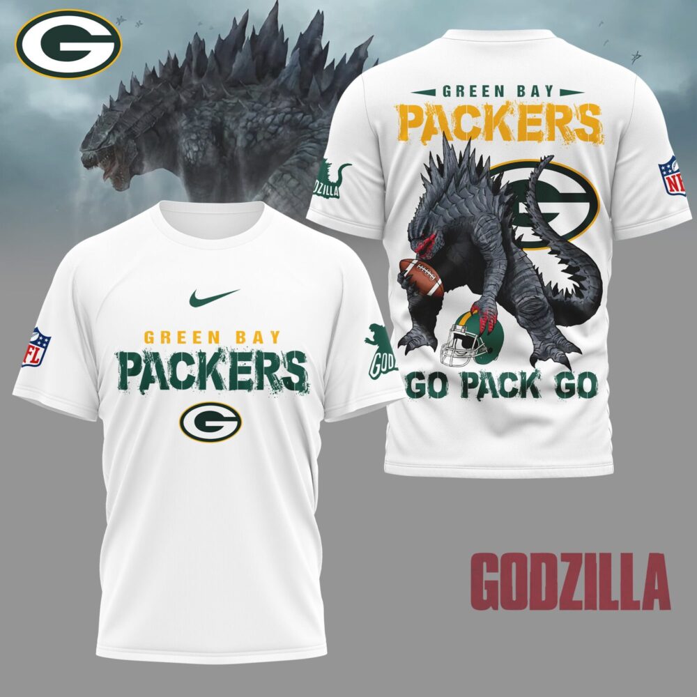 Green Bay Packers | Premium NFL Godzilla Football Shirt NY