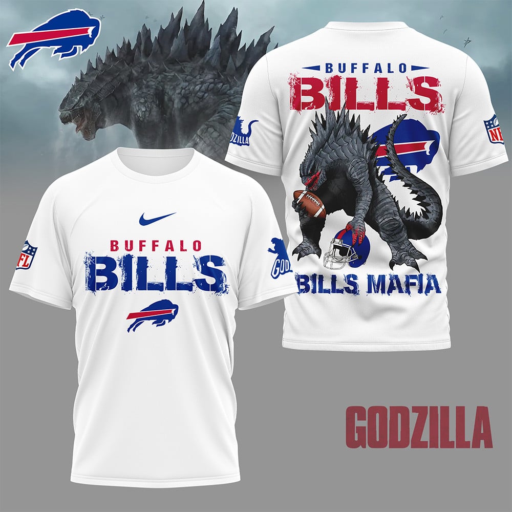 Buffalo Bills | Premium NFL Godzilla Football Shirt NY