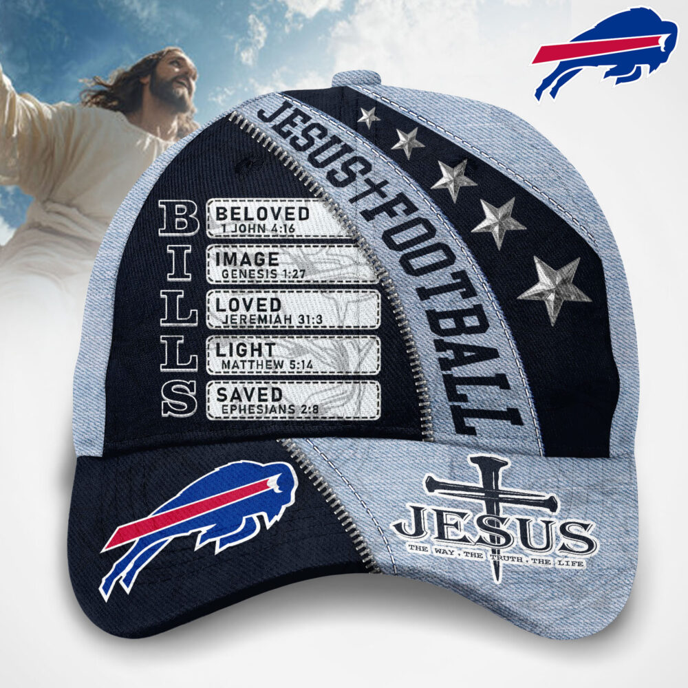 Buffalo Bills | Premium NFL Jesus Football Classic Cap TD