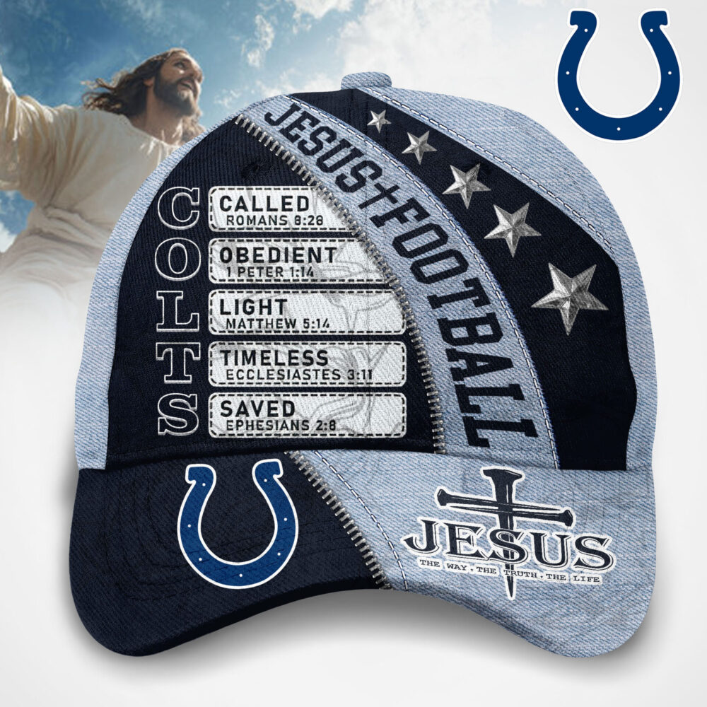 Indianapolis Colts | Premium NFL Jesus Football Classic Cap TD