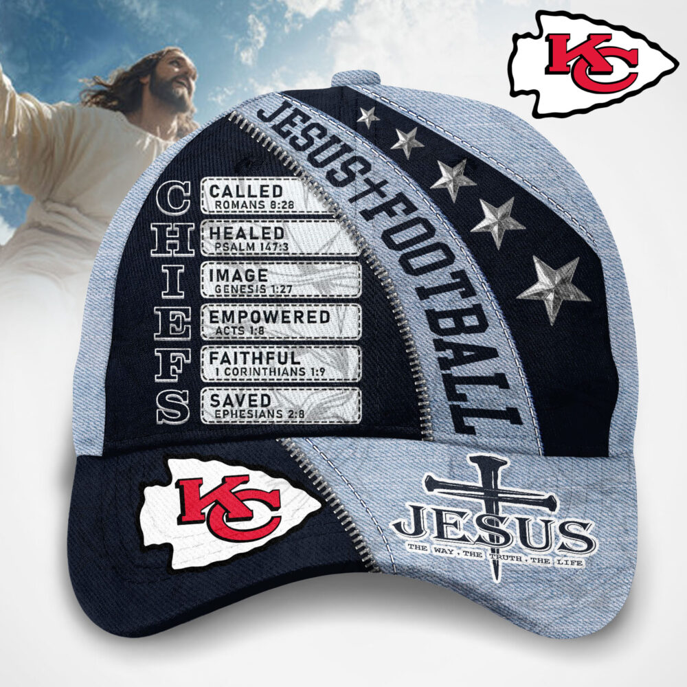 Kansas City Chiefs | Premium NFL Jesus Football Classic Cap TD