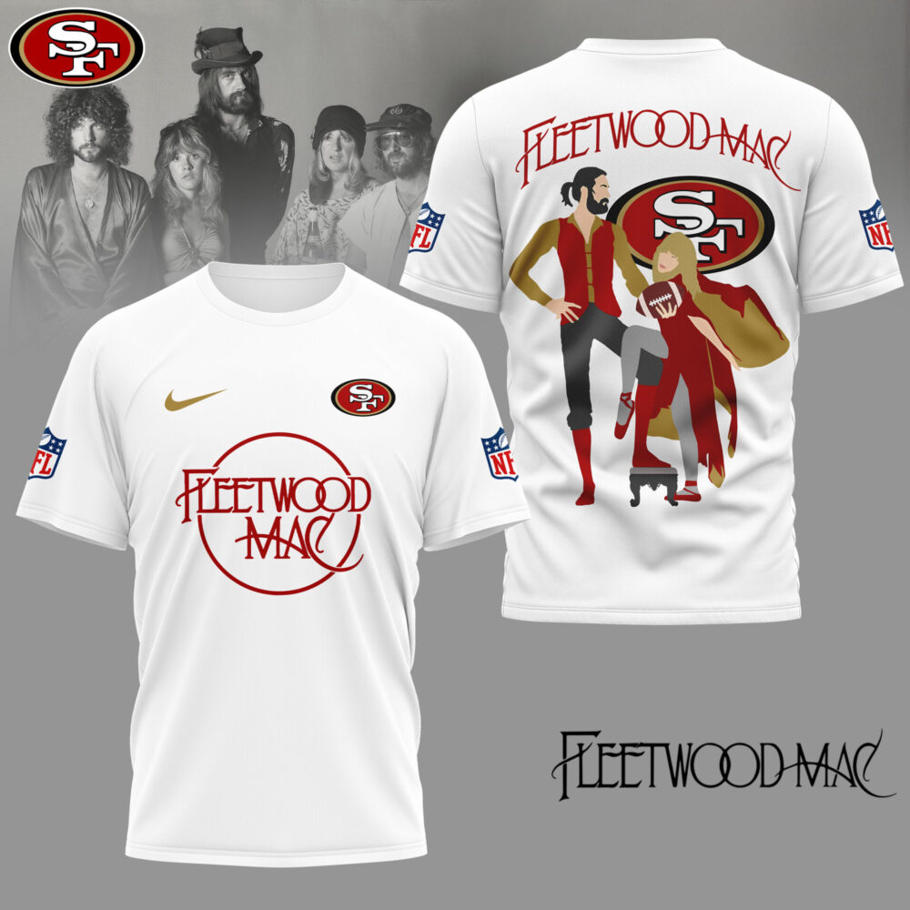 San Francisco 49ers | Premium NFL and Fleetwood Mac 3D Shirt