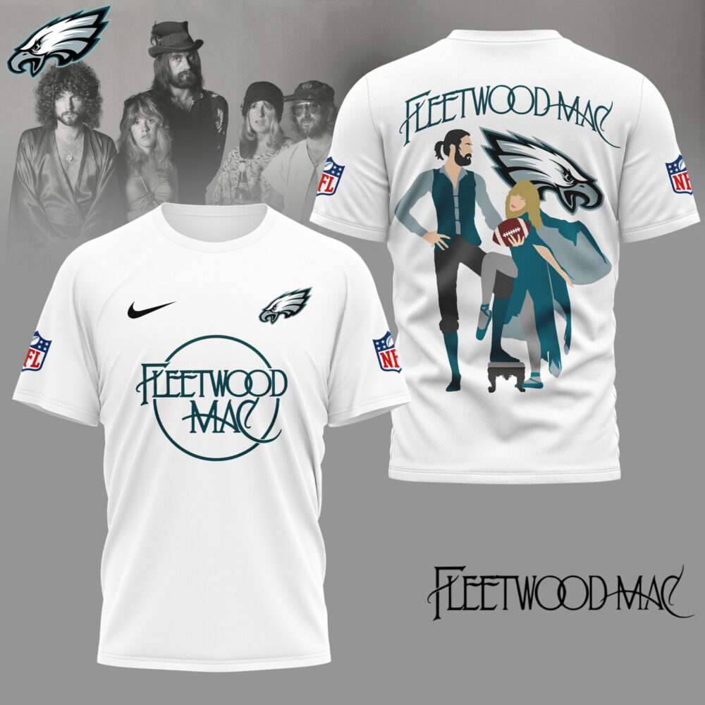 Philadelphia Eagles | Premium NFL and Fleetwood Mac 3D Shirt