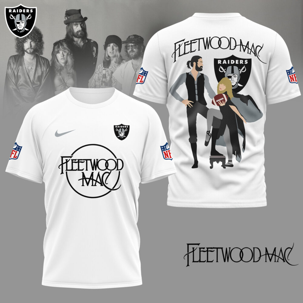 Las Vegas Raiders | Premium NFL and Fleetwood Mac 3D Shirt