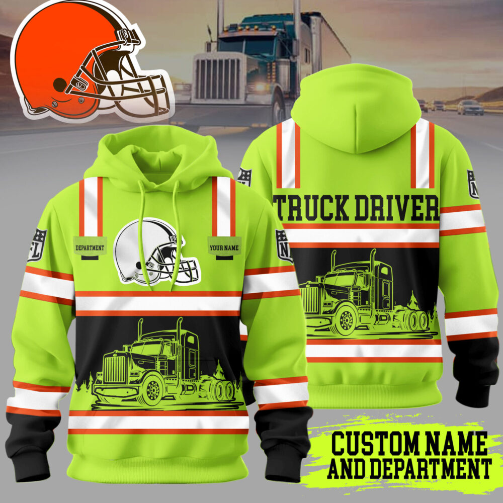 Cleveland Browns | Premium NFL Truck Driver Hoodie TD