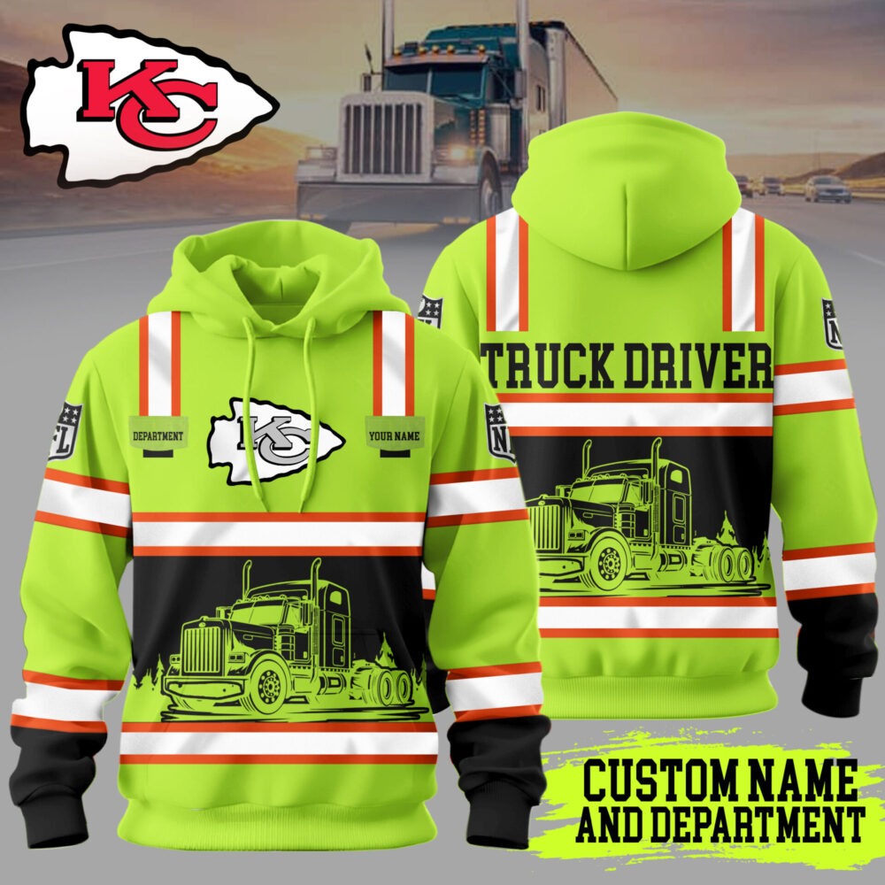 Kansas City Chiefs | Premium NFL Truck Driver Hoodie TD