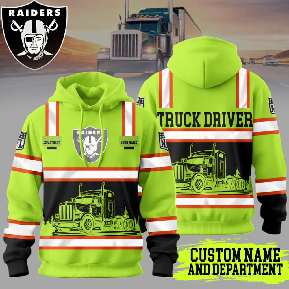 Las Vegas Raiders | Premium NFL Truck Driver Hoodie TD