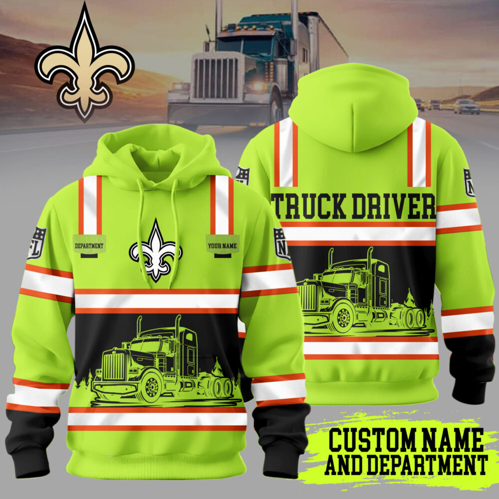 New Orleans Saints | Premium NFL Truck Driver Hoodie TD