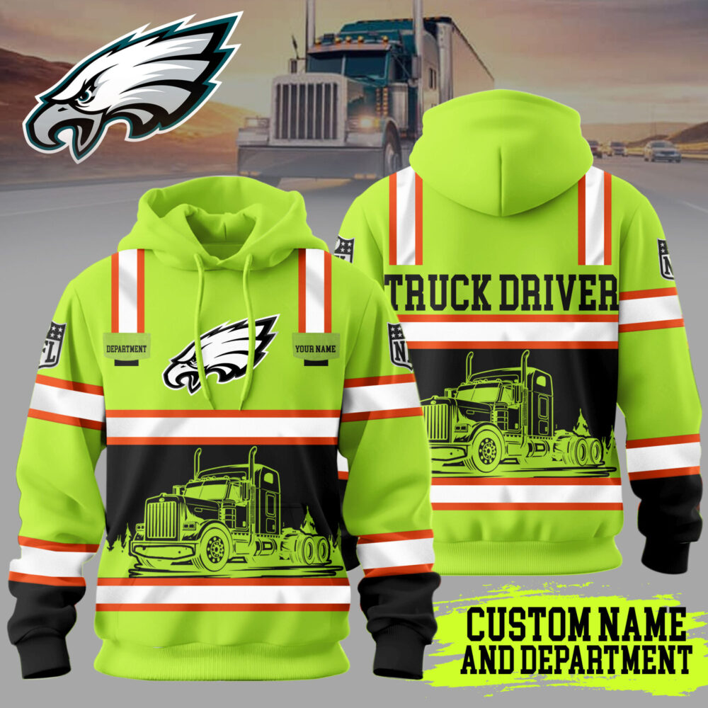 Philadelphia Eagles | Premium NFL Truck Driver Hoodie TD