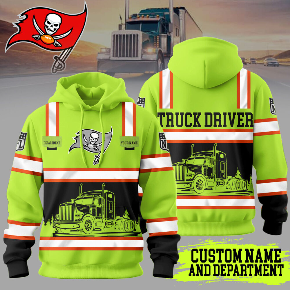Tampa Bay Buccaneers | Premium NFL Truck Driver Hoodie TD