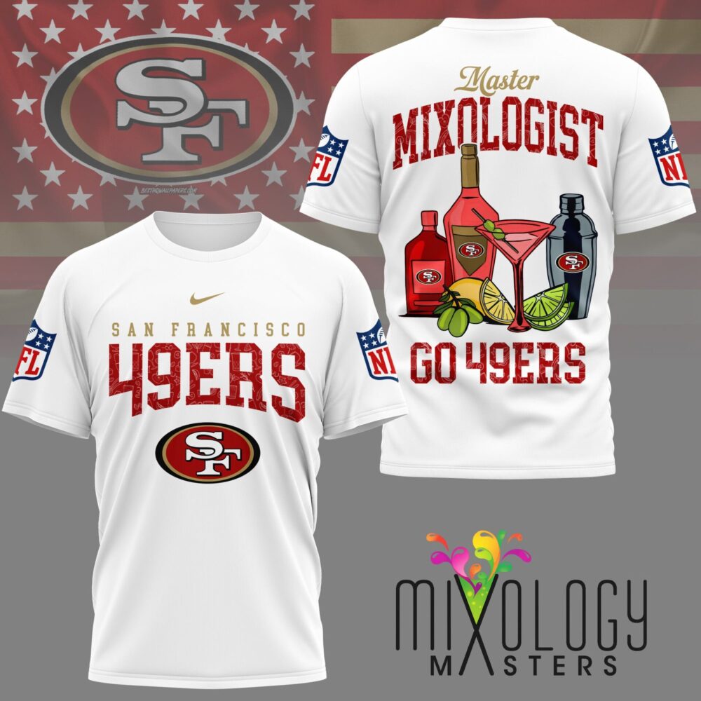 San Francisco 49ers | Premium NFL Mixologist Fan 3D Shirt NY