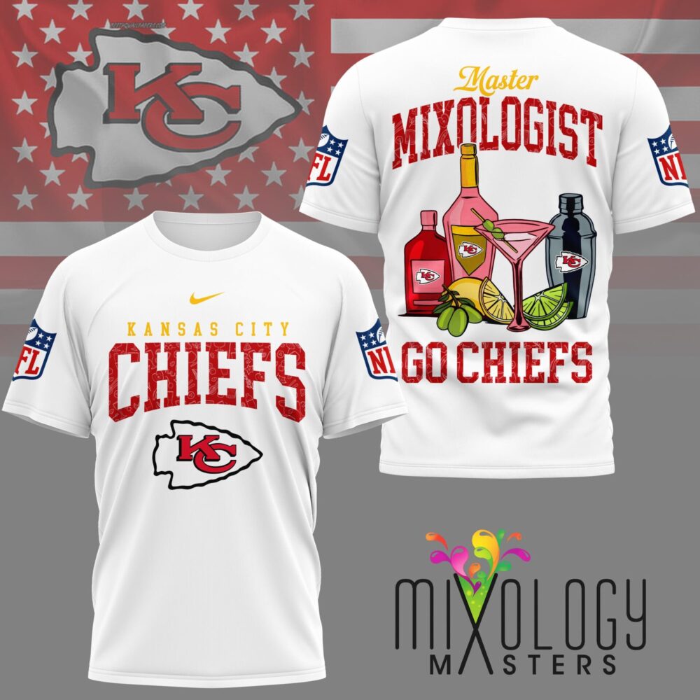 Kansas City Chiefs | Premium NFL Mixologist Fan 3D Shirt NY