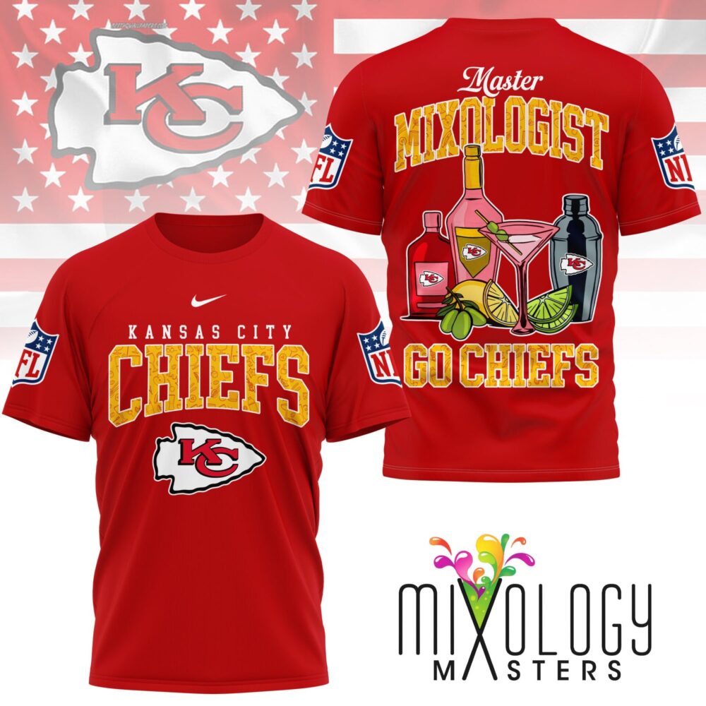 Kansas City Chiefs | Premium NFL Mixologist Fan 3D Shirt NY