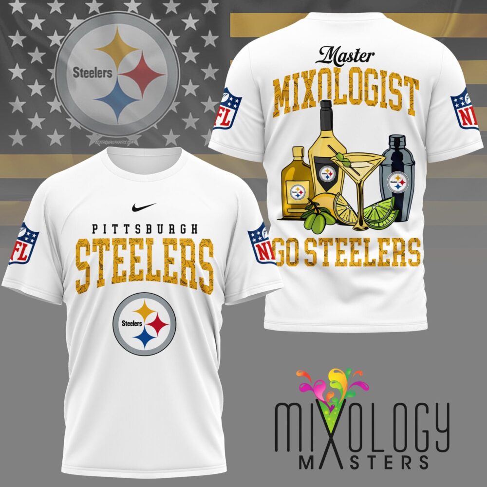 Pittsburgh Steelers | Premium NFL Mixologist Fan 3D Shirt NY