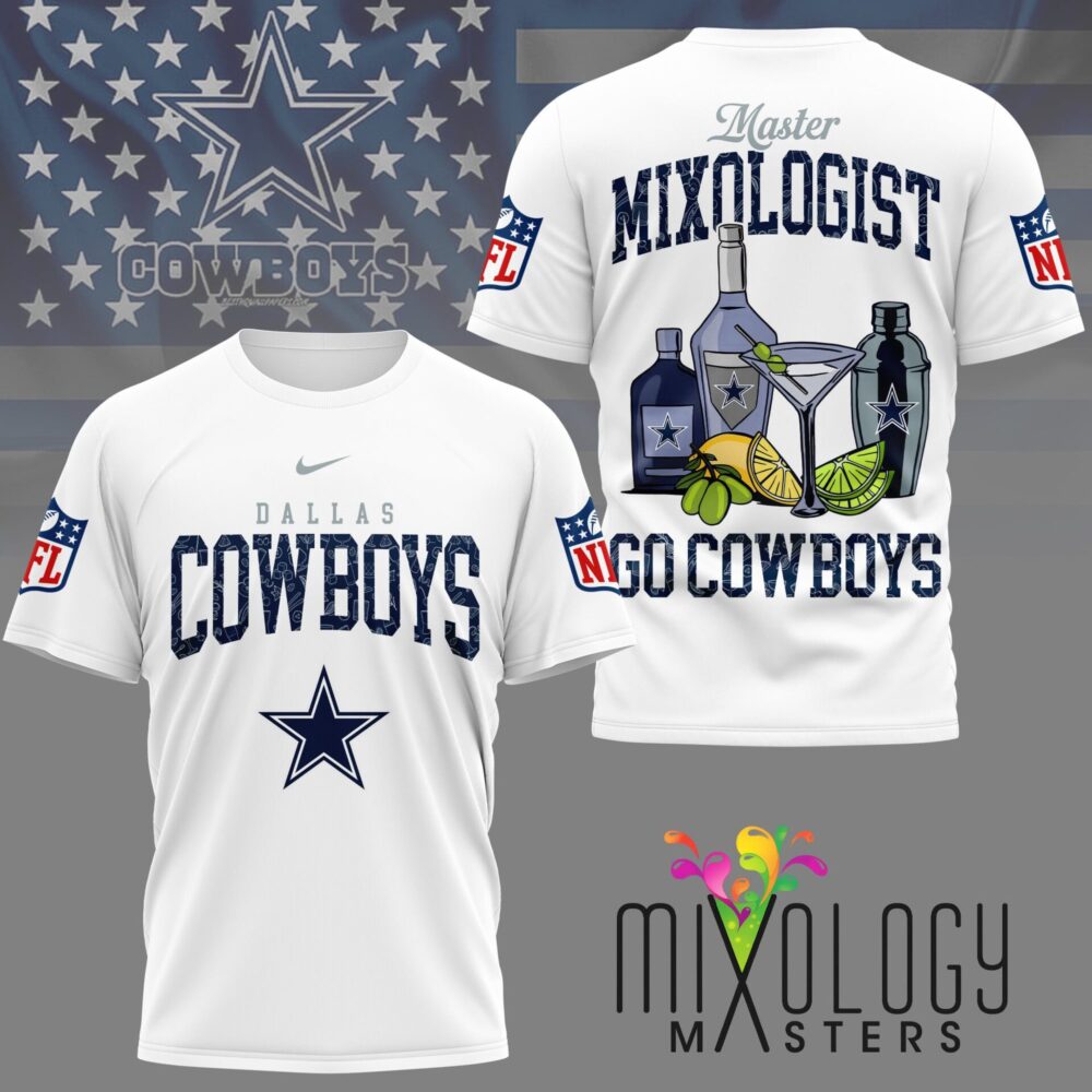 Dallas Cowboys | Premium NFL Mixologist Fan 3D Shirt NY