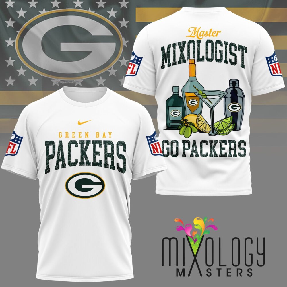 Green Bay Packers | Premium NFL Mixologist Fan 3D Shirt NY