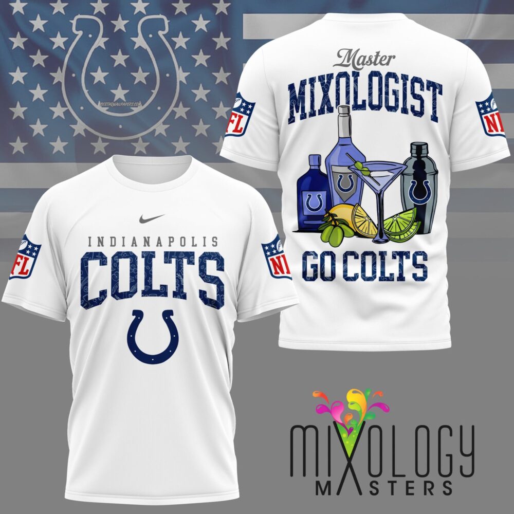 Indianapolis Colts | Premium NFL Mixologist Fan 3D Shirt NY