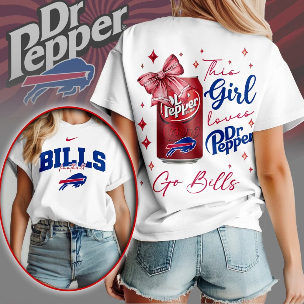 Buffalo Bills | Premium NFL Dr Pepper Fan 3D Shirt NY