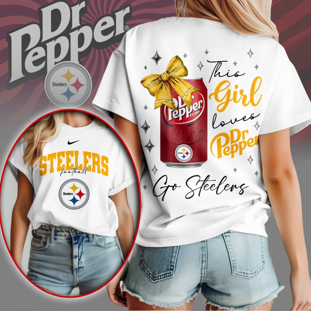 Pittsburgh Steelers | Premium NFL Dr Pepper Fan 3D Shirt NY