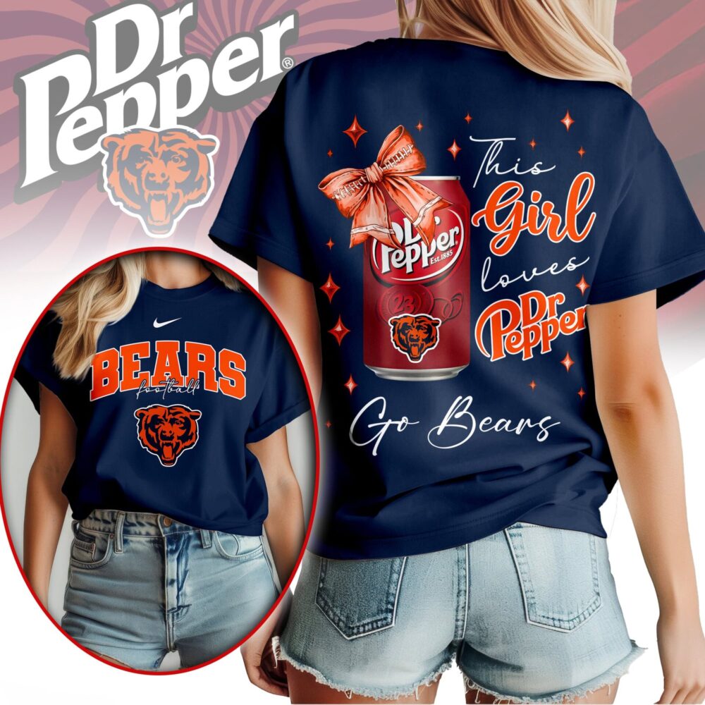 Chicago Bears | Premium NFL Dr Pepper Fan 3D Shirt NY