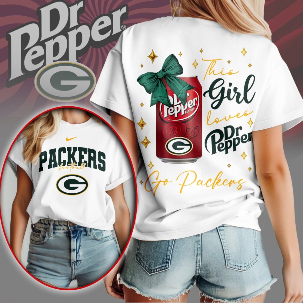 Green Bay Packers | Premium NFL Dr Pepper Fan 3D Shirt NY