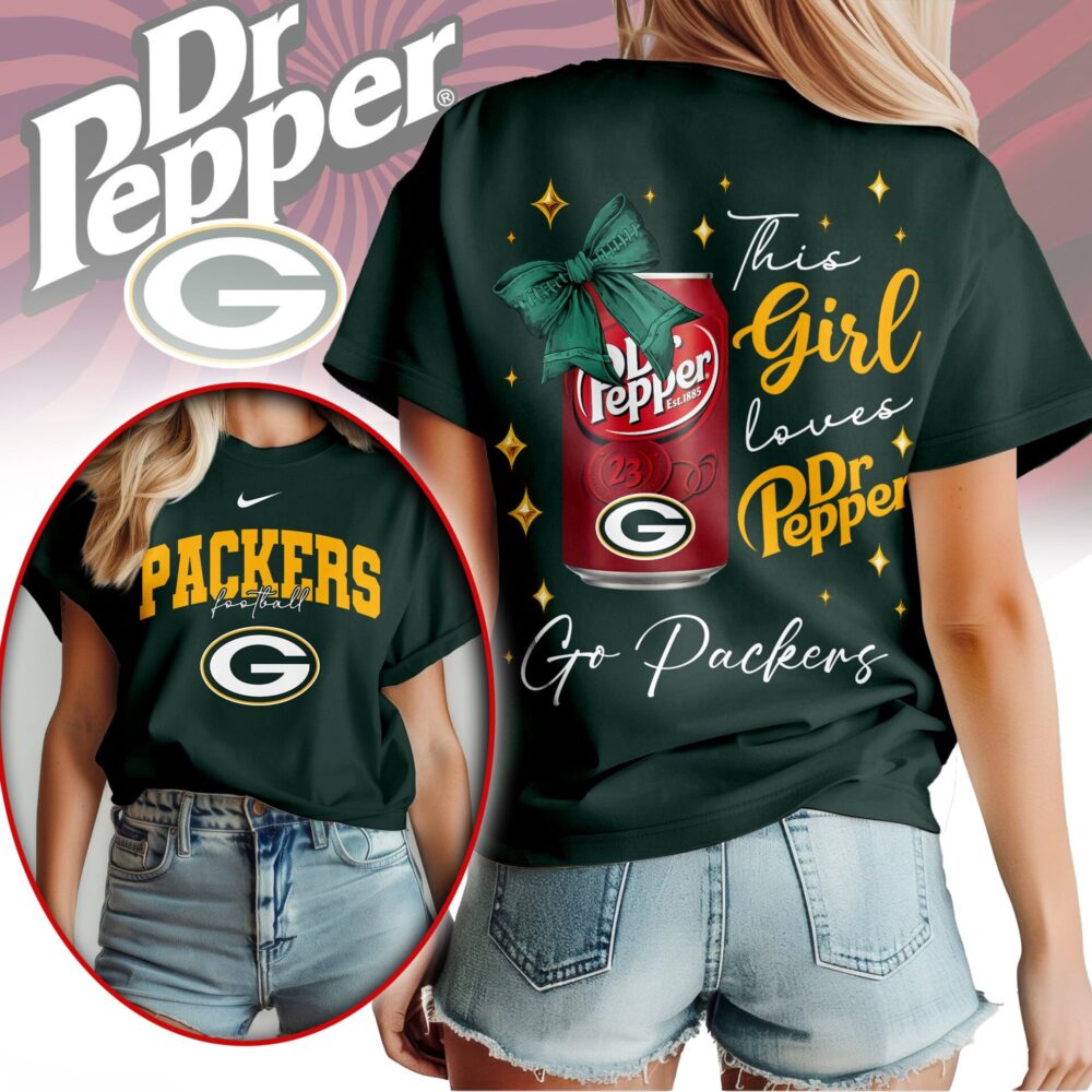 Green Bay Packers | Premium NFL Dr Pepper Fan 3D Shirt NY