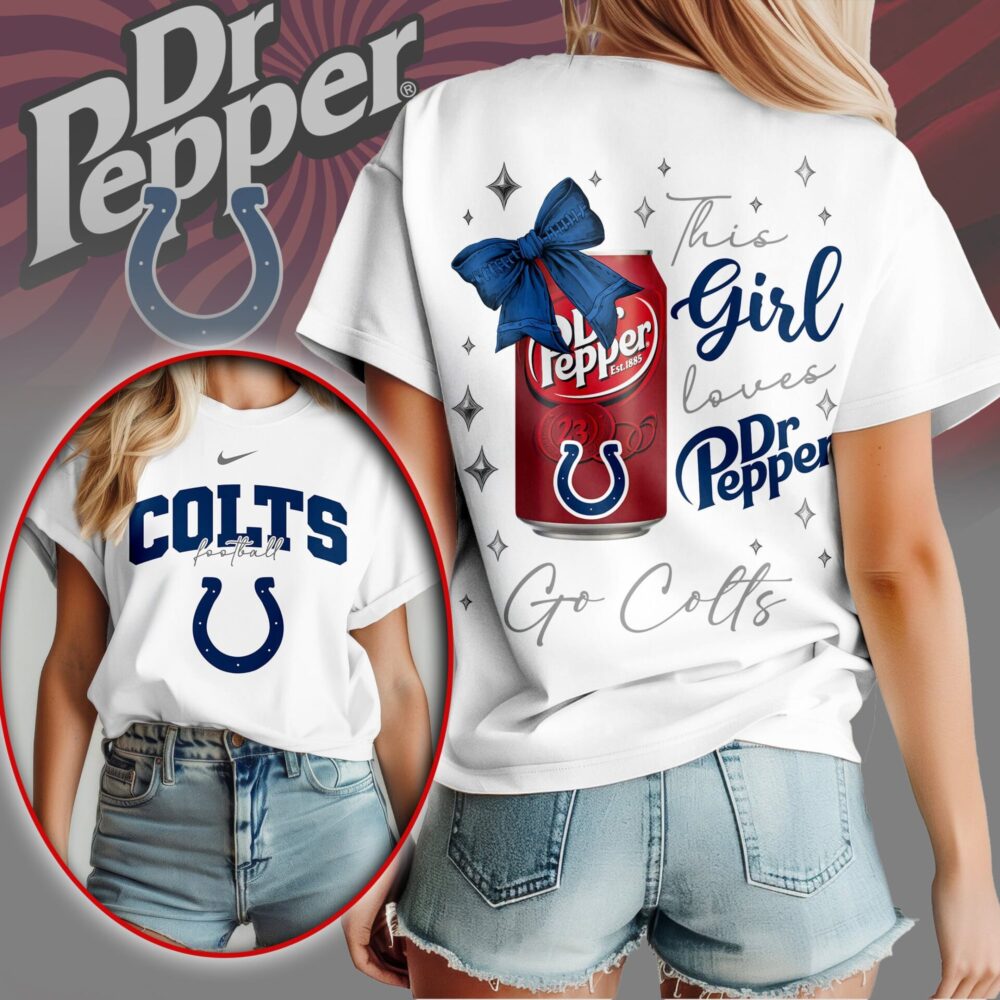 Indianapolis Colts | Premium NFL Dr Pepper Fan 3D Shirt NY