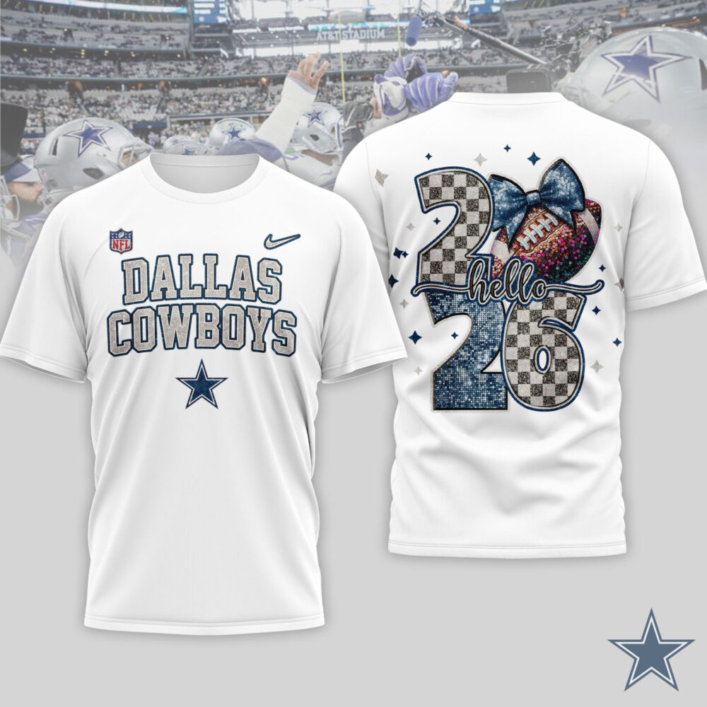 Dallas Cowboys | Premium NFL Hello 2026 Shirt HY