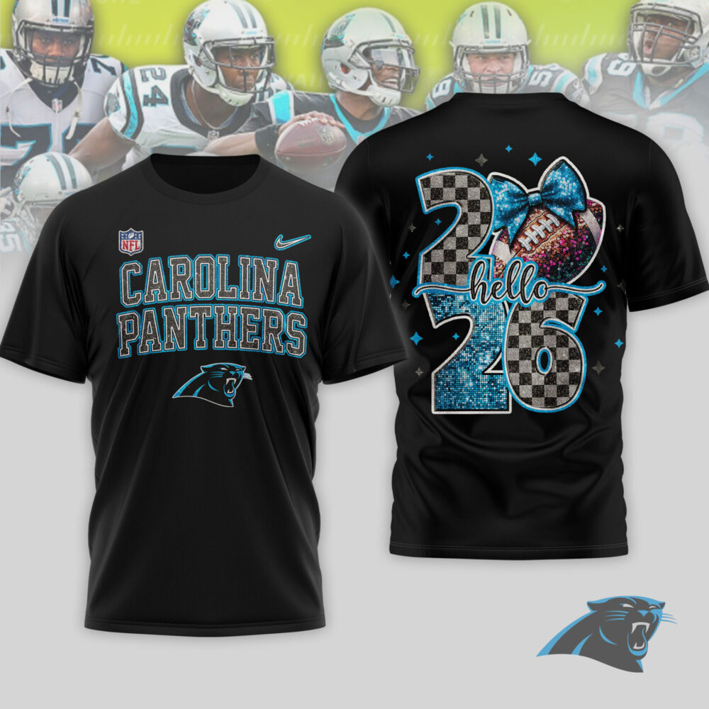 Carolina Panthers | Premium NFL Hello 2026 Shirt HY