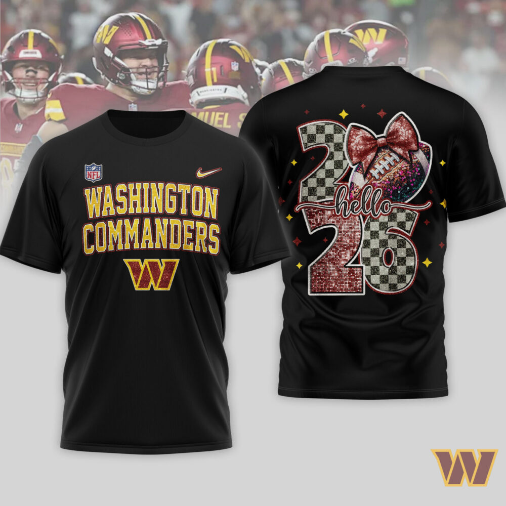Washington Commanders | Premium NFL Hello 2026 Shirt HY