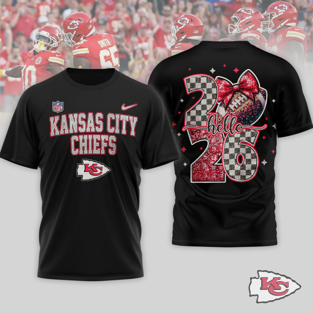 Kansas City Chiefs | Premium NFL Hello 2026 Shirt HY