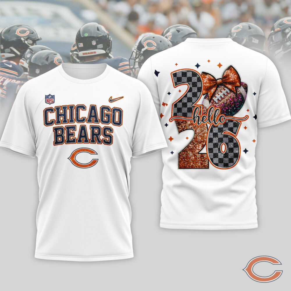 Chicago Bears | Premium NFL Hello 2026 Shirt HY