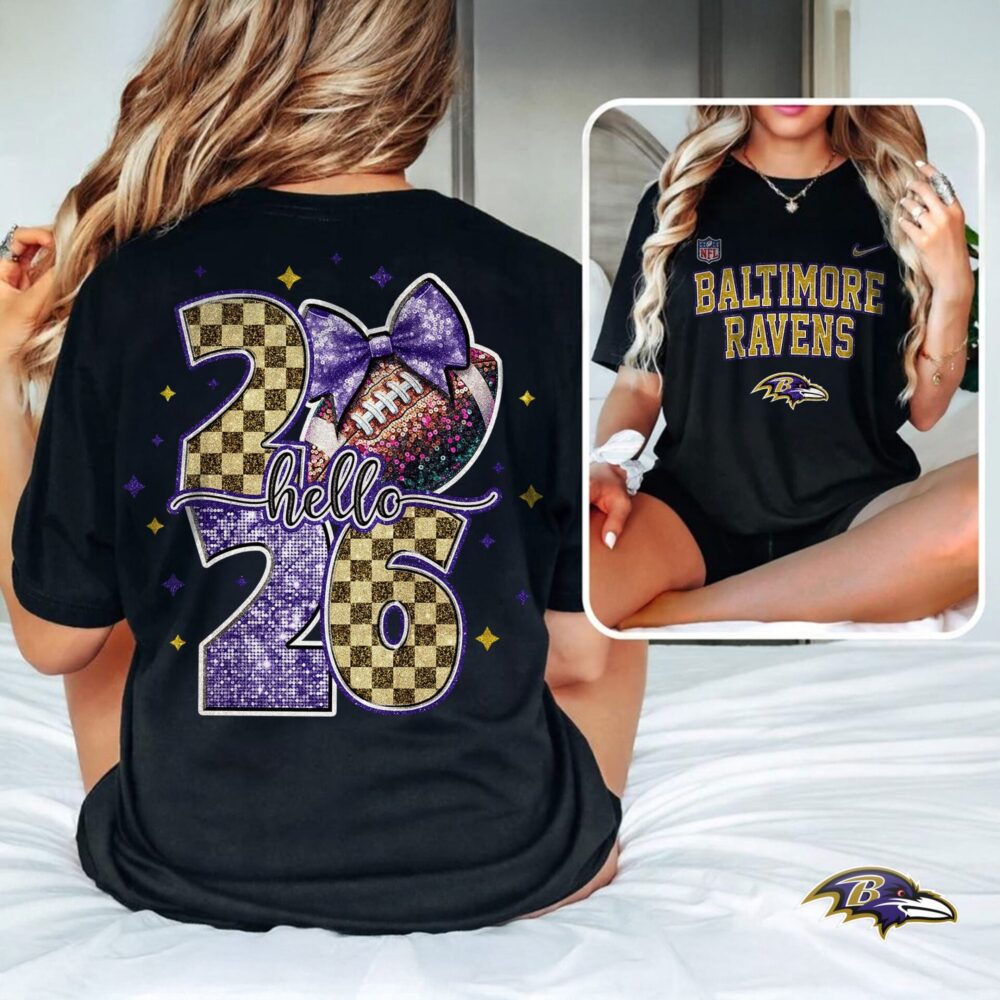 Baltimore Ravens | Premium NFL Hello 2026 Shirt HY