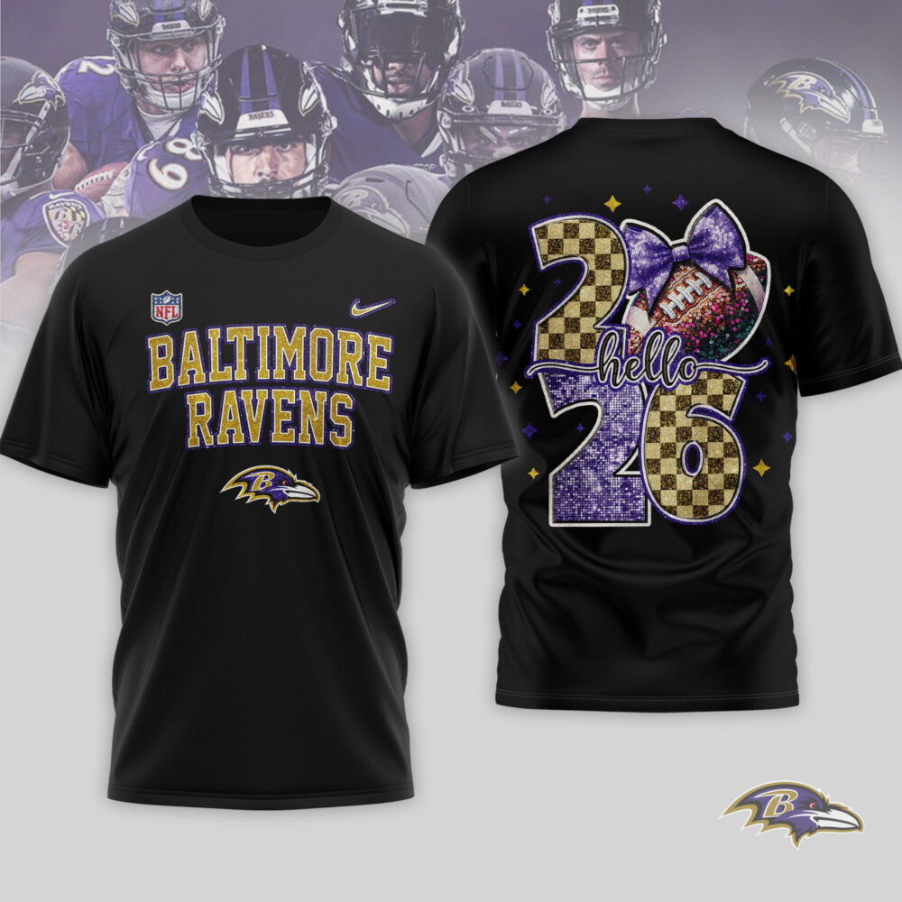 Baltimore Ravens | Premium NFL Hello 2026 Shirt HY