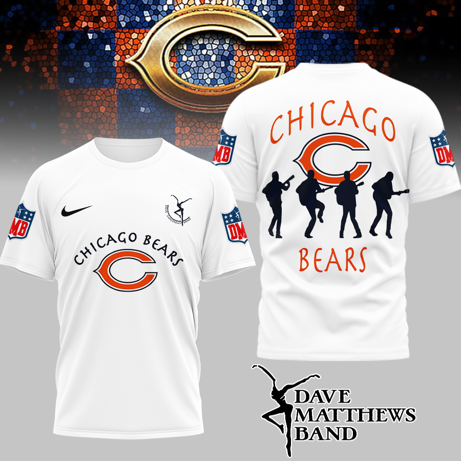 Chicago Bears | Premium NFL and Dave Matthews Band 3D Shirt