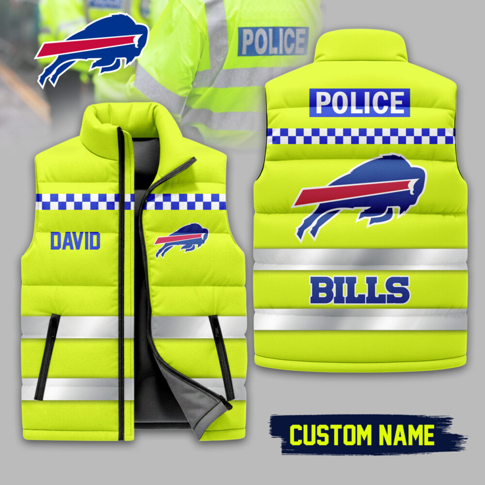 Buffalo Bills | Premium NFL High-Vis Patrol Puffer Vest TD