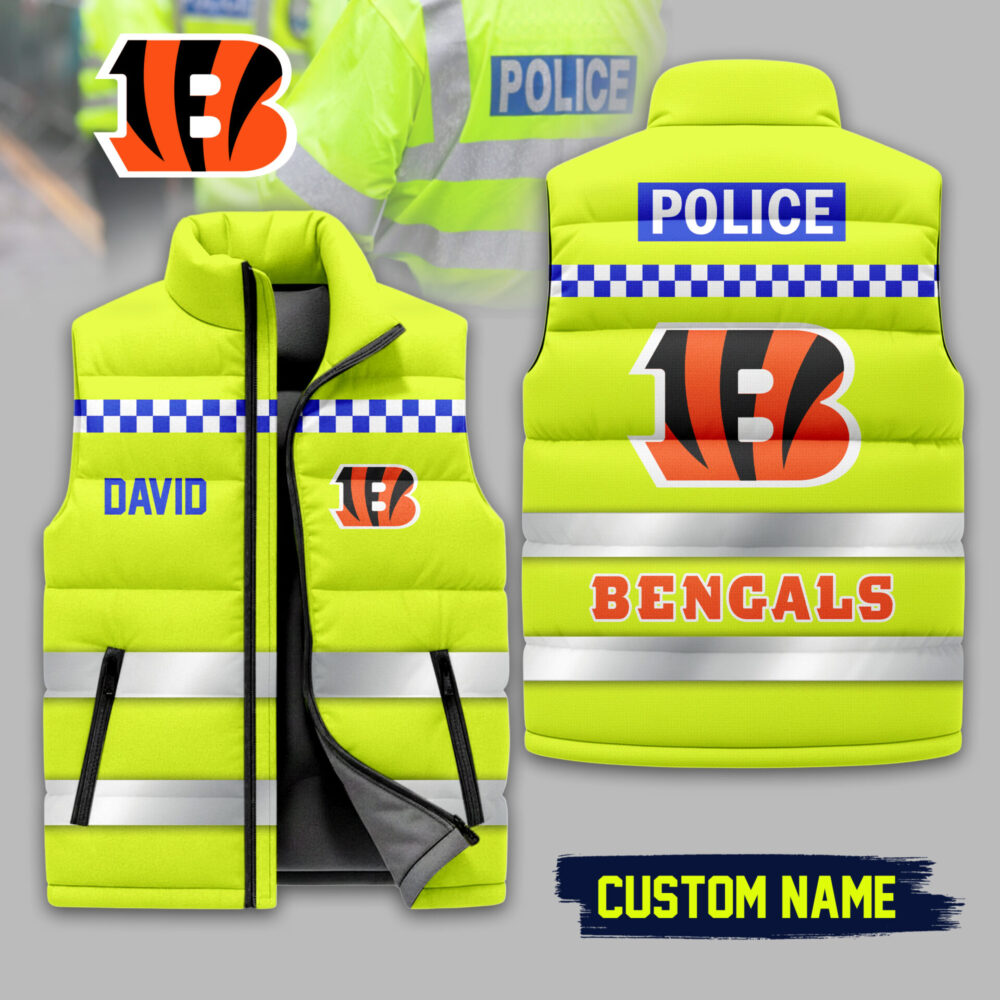 Cincinnati Bengals | Premium NFL High-Vis Patrol Puffer Vest TD