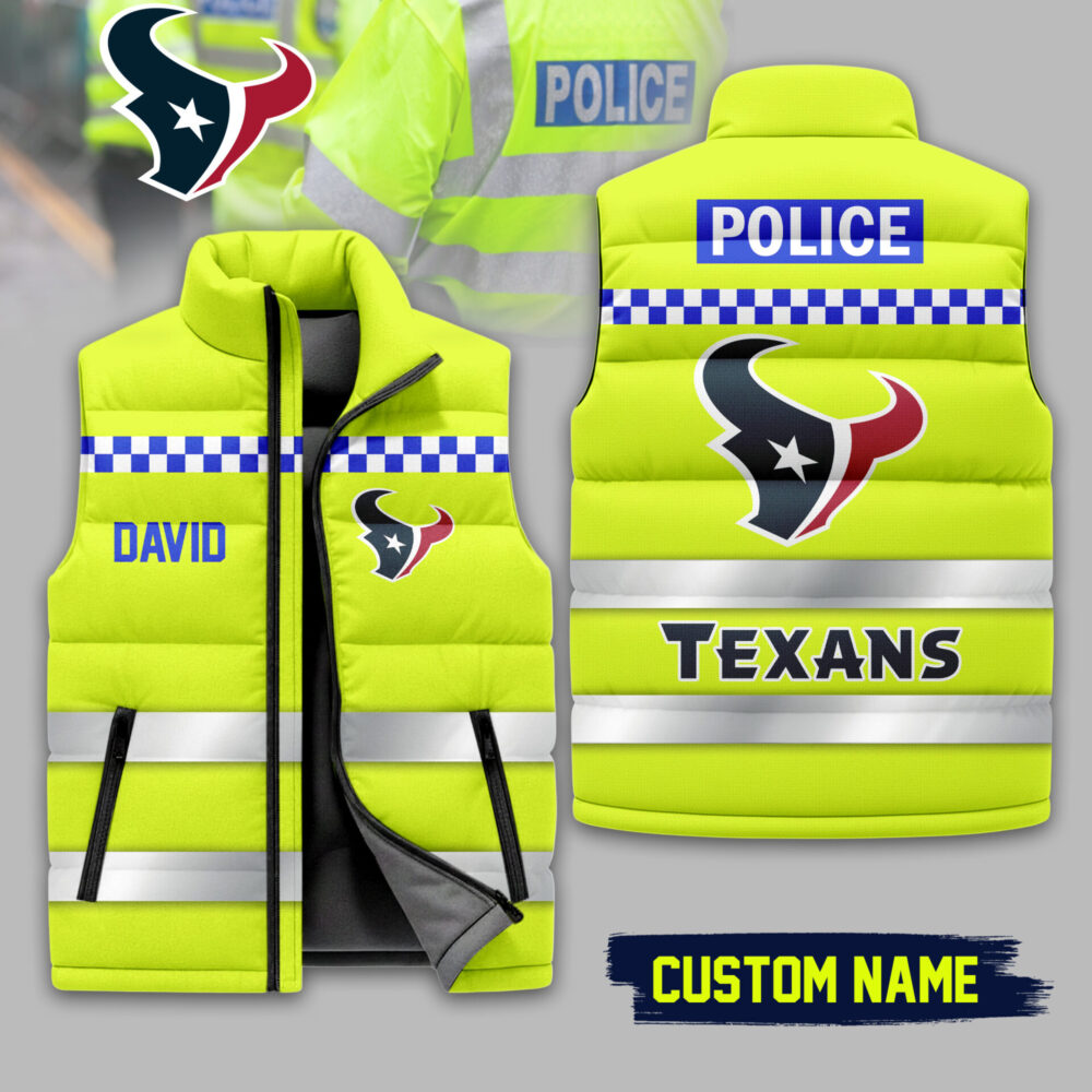 Houston Texans | Premium NFL High-Vis Patrol Puffer Vest TD
