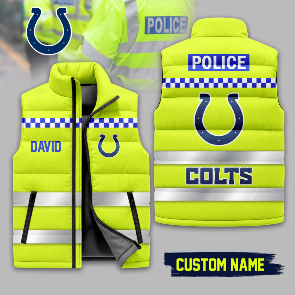 Indianapolis Colts | Premium NFL High-Vis Patrol Puffer Vest TD